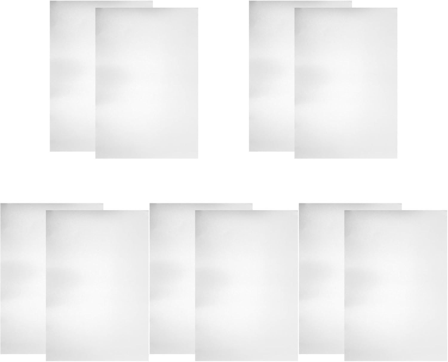 10 Pcs Aluminum Sheet Metal 11.6 X 8.25 Inch Flat Plain Thin Aluminum Plate A4 Rectangle Aluminum Metal Plate for Crafting, Industrial image number 2