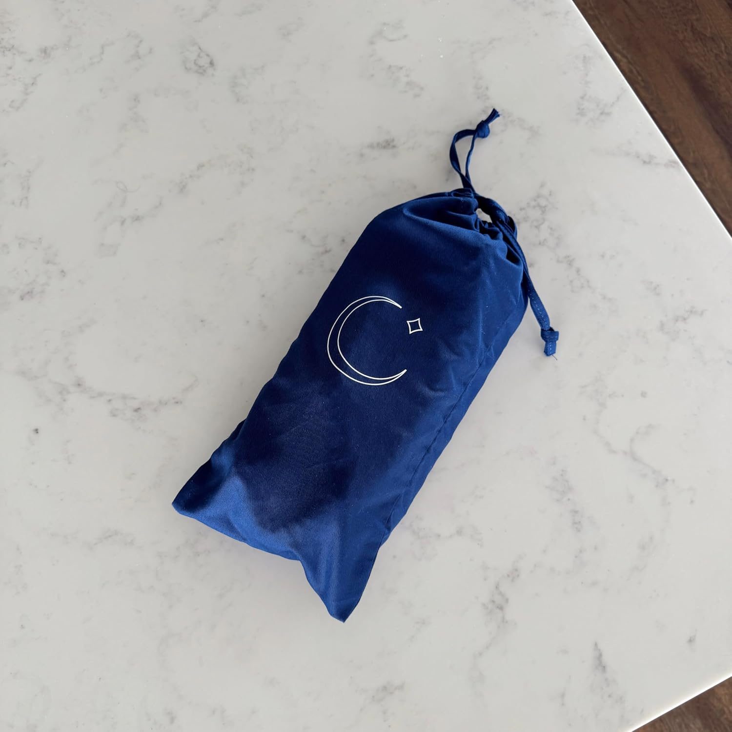 Boucl&eacute; Cosmetic Case - Navy, Machine Washable, Stain Resistant, Toiletries Bag, Organiser, Make-Up Storage, Bathroom Accessories, Large Capacity, Pouch, Travel Storage, Cosmetics, Soft, Open Mouth - Ivory - Cloud image number 5