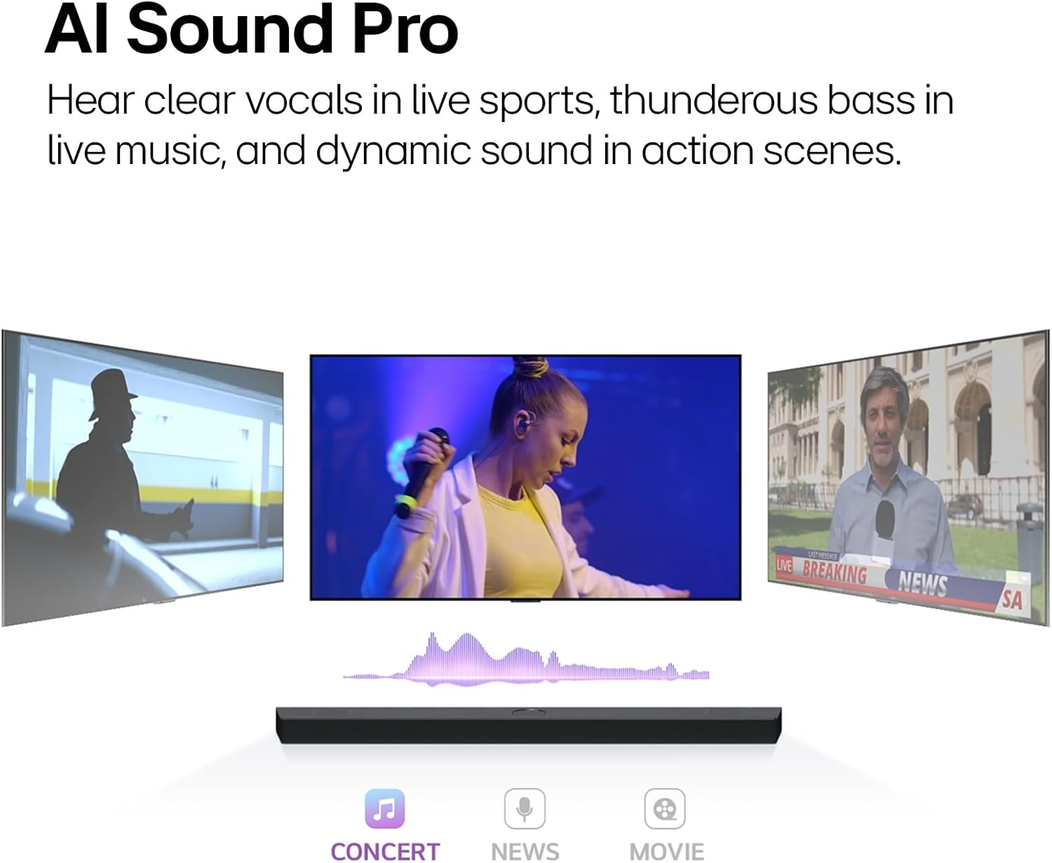 LG S40T 2.1CH 300W Sound Bar with Dolby Digital image number 3