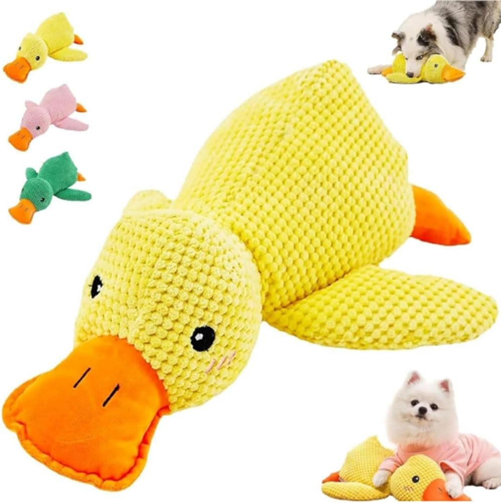 Mellow Dog Calming Duck, Quack Duck Dog Toy image number 2