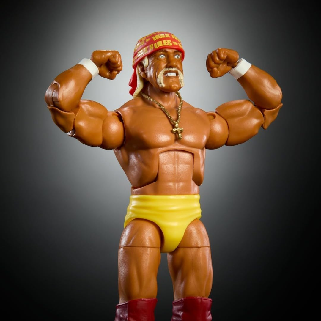 WWE 2025 Royal Rumble Elite Hulk Hogan Action Figure image number 4