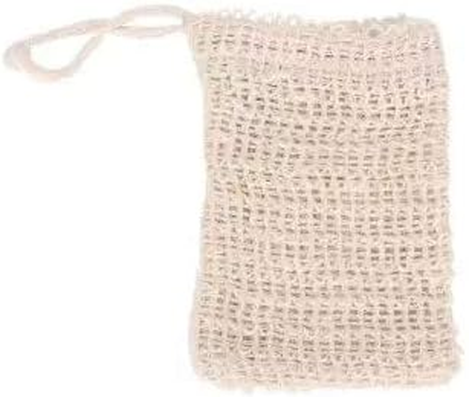 Erigeron 100% Natural Exfoliating Soap Saver Bag Vegan Towel
