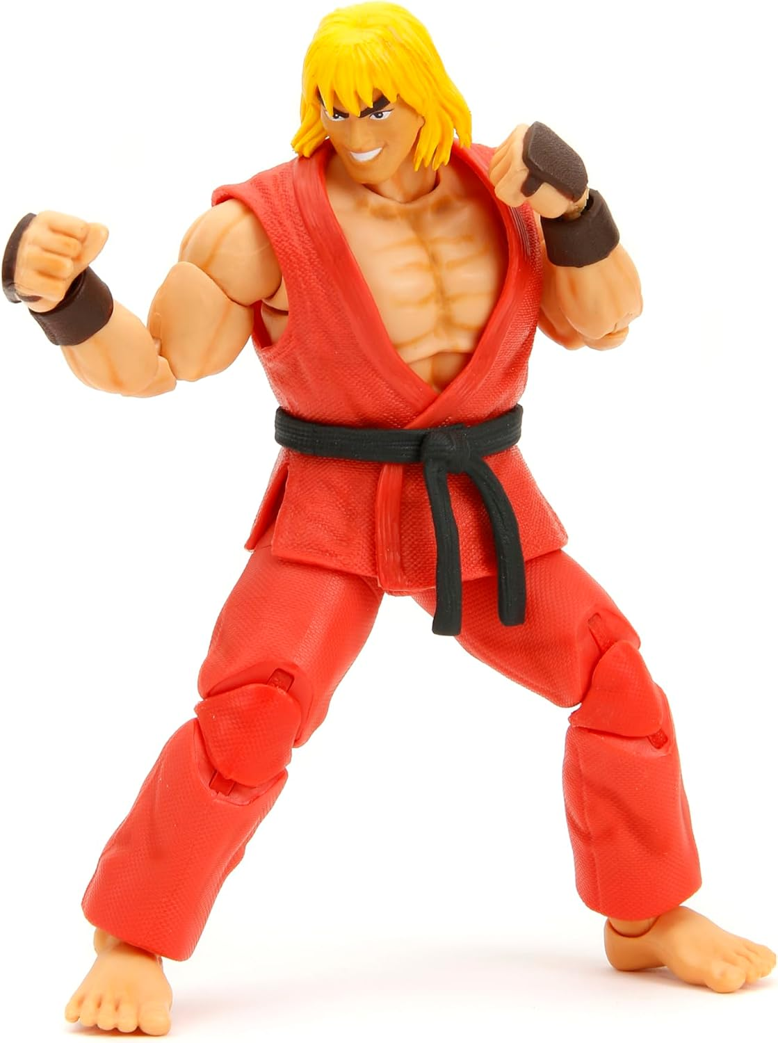 Jada Toys Street Fighter Ken Action Figure 6-Inch Size