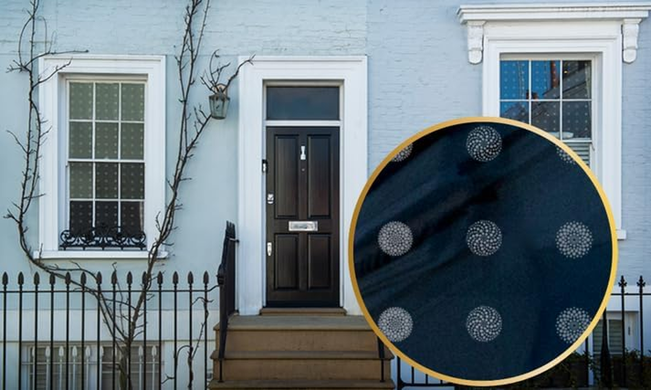 Windowalert Modern Dots Anti-Collision Decal - Uv-Reflective Window Decal to Protect Wild Birds from Glass Collisions - Made in the USA