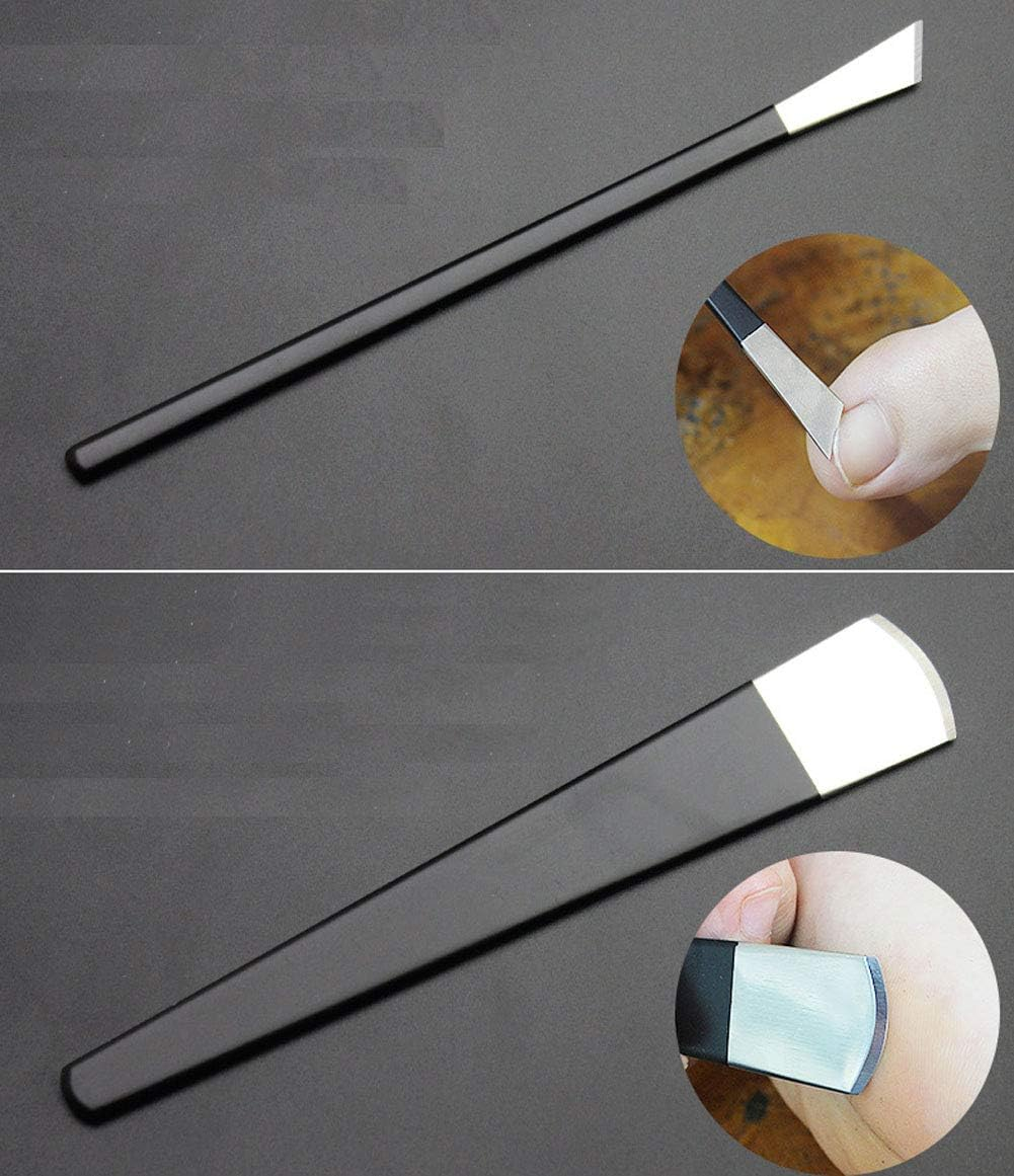 Pedicure Knife Set, 4Pcs Professional Stainless Steel Ingrown Toenail Knife Tools with Storage Bag Nail Knives Cuticle Remover for Feet Ingrown Toe Nail Correction Pedicure Tools Kit image number 6