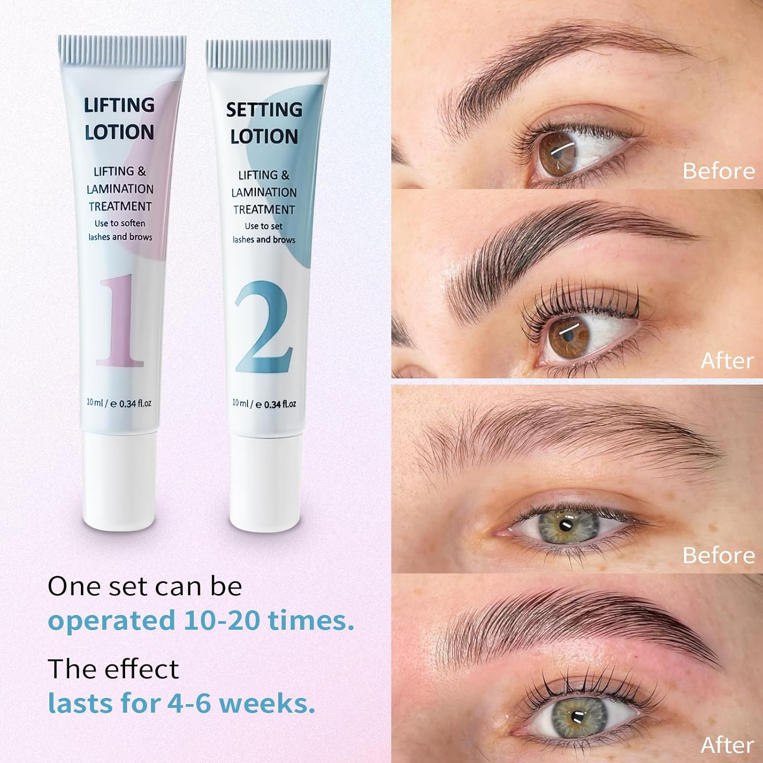 Lash Lifting and Fixing Lotion Lomansa Korean Lash Lift Tube Design Eyebrow Lamination Eyelash Lift Lash Perm image number 2