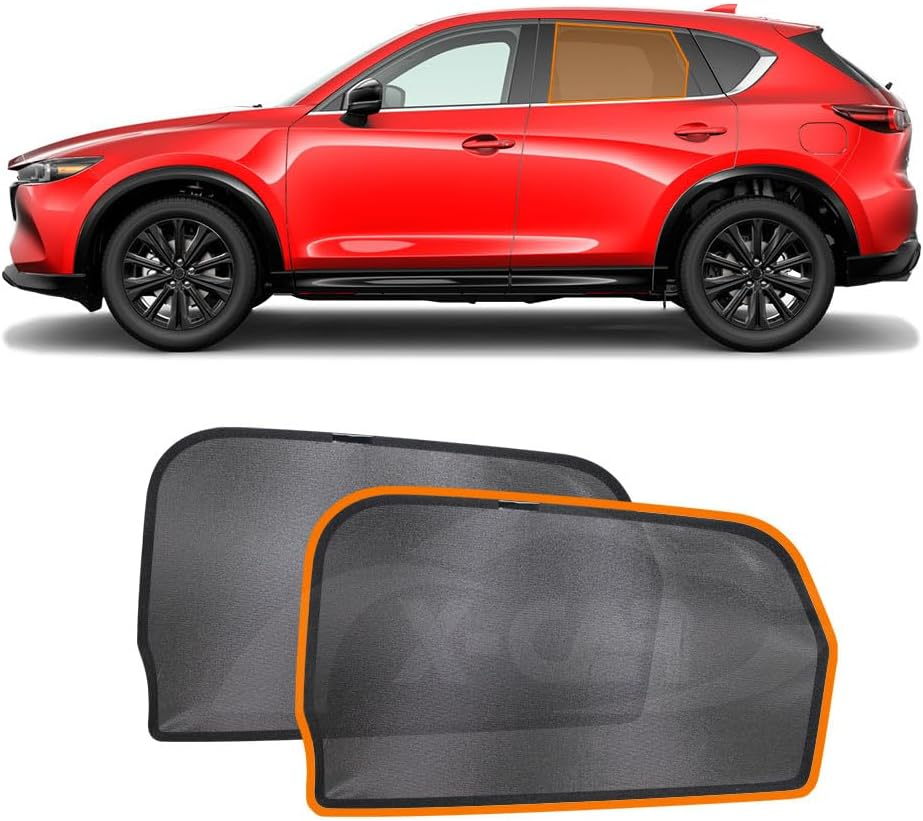 X-CAR Rear Window Sun Shade for Mazda CX-5 CX5 2017-2025 Magnetic Car Sun Blind Mesh