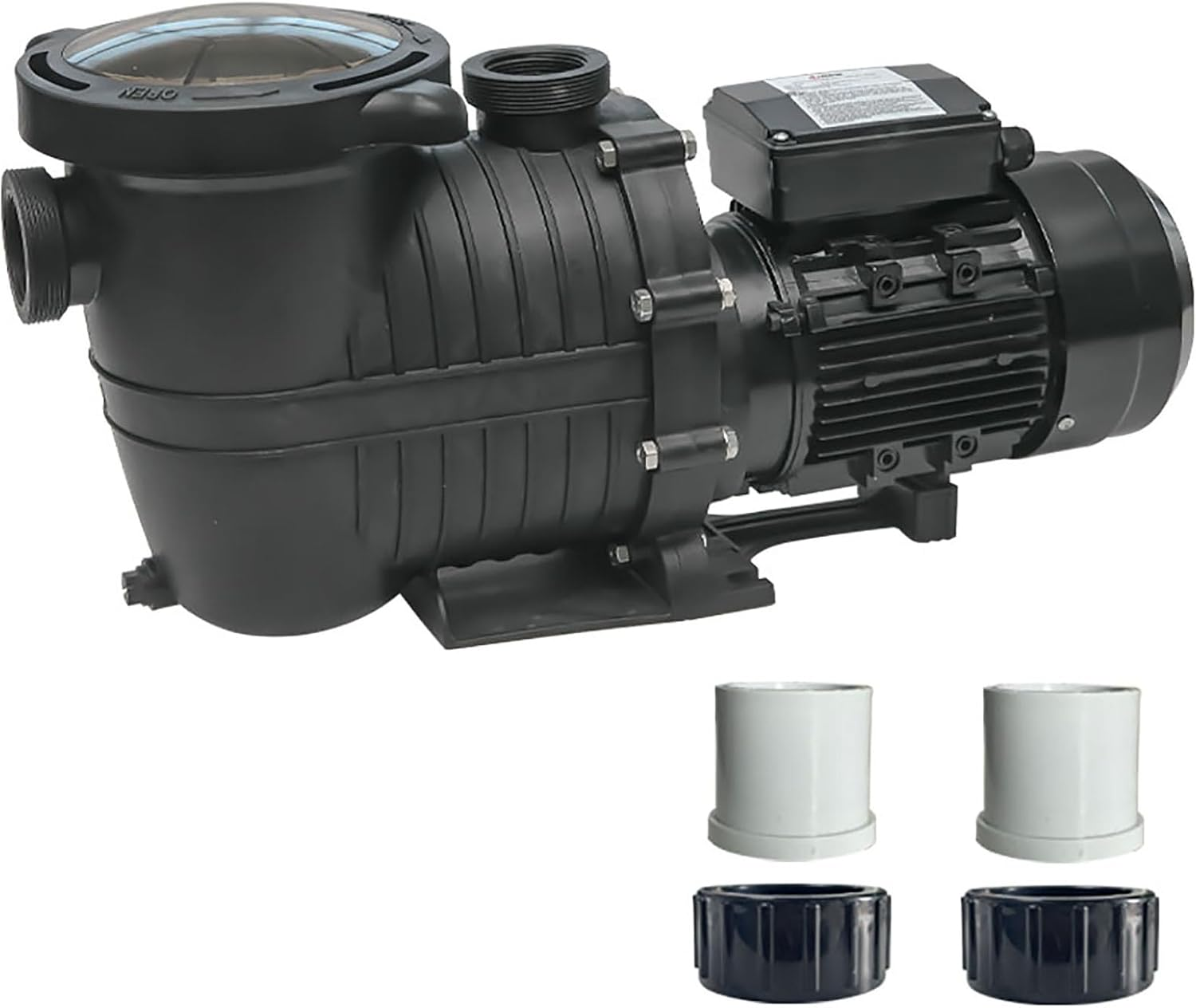 YOUZAQUA Swimming Pool Pumps, 1500W 2.0 HP Inground Pool Pump, 230Vac 370L/M Pool Pump, Also Suitable for above Ground Pools image number 1