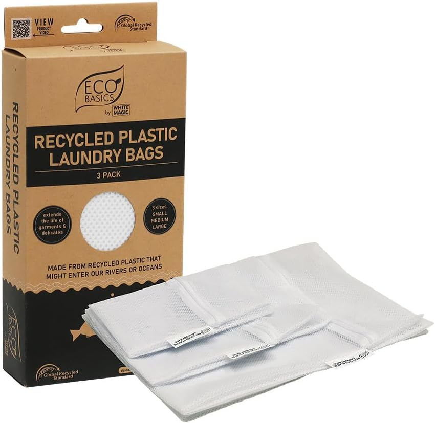 White Magic Eco Basics Recycled Plastic Laundry Bags image number 4