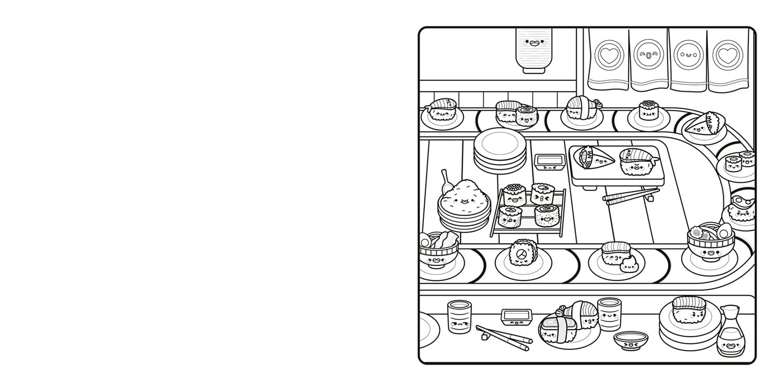 Cosy Cute Yum Yum Colouring Book: a Deliciously Cozy Coloring Book for Tweens, Teens and Adults to Relax With! for Fans of Coco Wyo and Tiktok Colouring image number 4