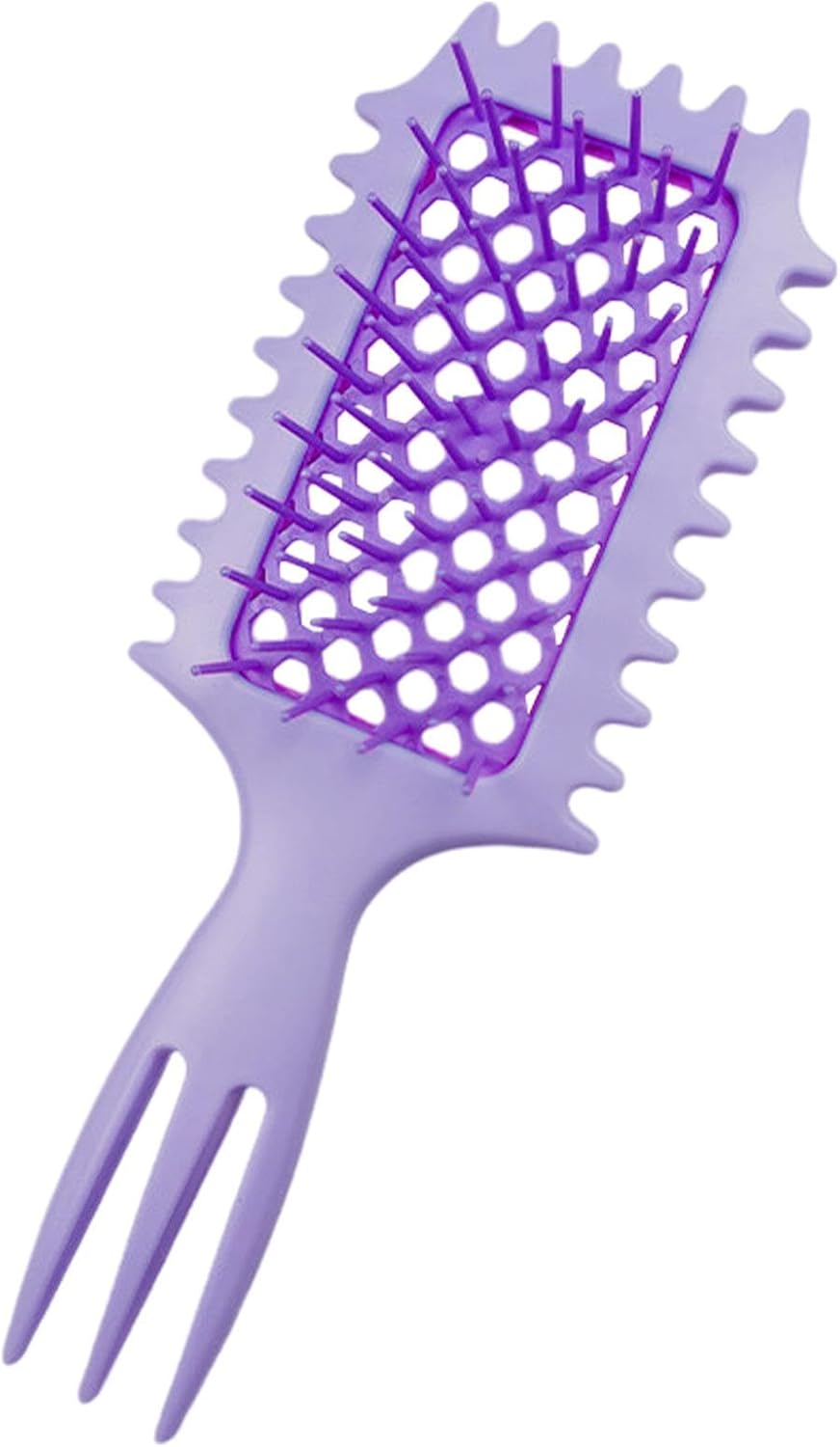 Defining Brush for Curly Hair,Ergonomic Hair Detangling Brush | Curly Hair Brush for Combing and Shaping Curls, Portable Curl Defining Brush