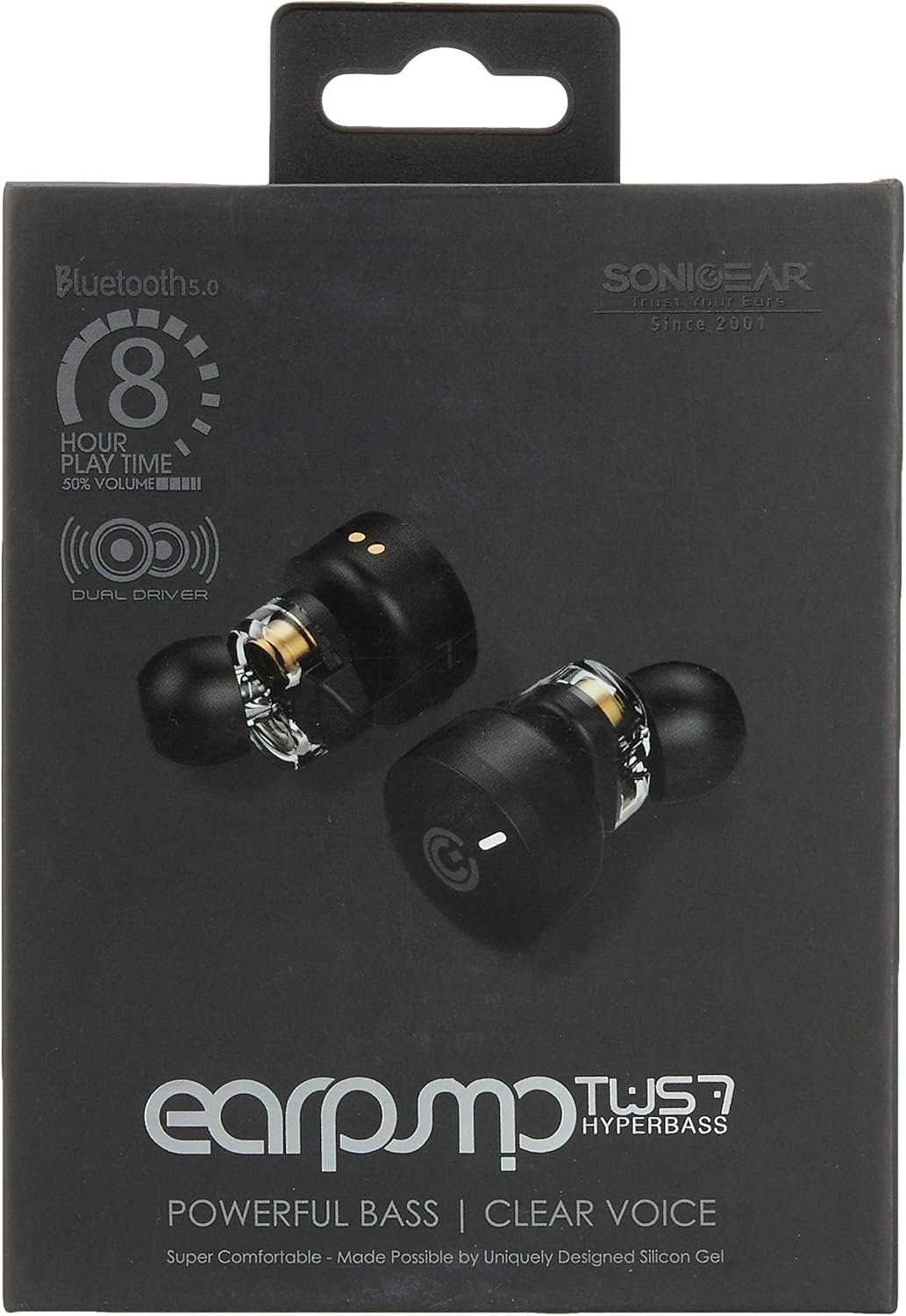 EARPUMP TWS 7 Hyperbass Black