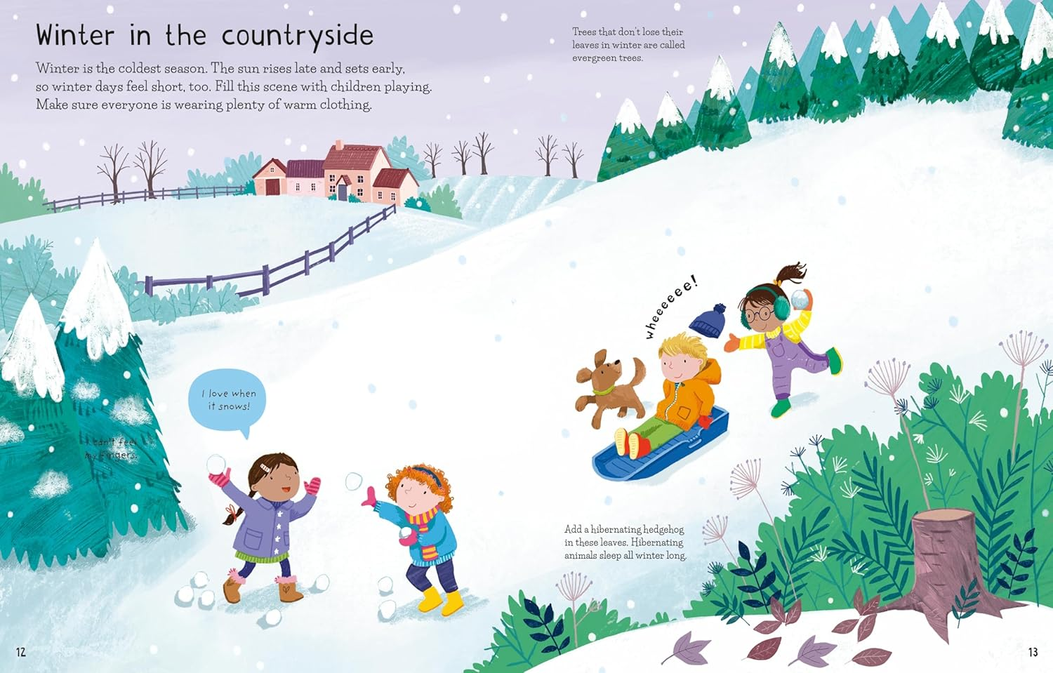 First Sticker Book Weather and Seasons image number 1