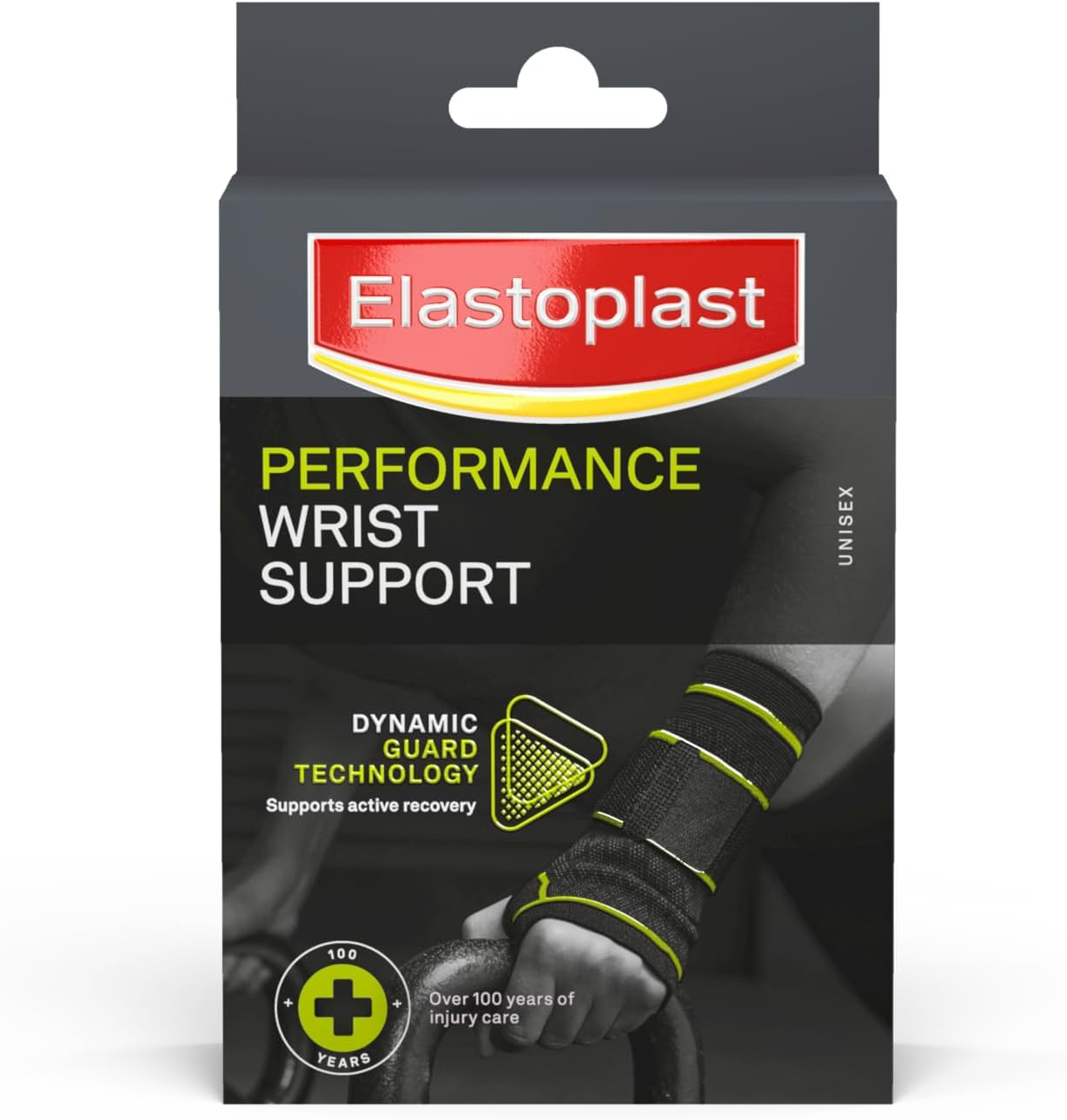 Elastoplast Performance Wrist Support Brace - Size Medium (1 Pack) | Adjustable Wrist Guard | Supports Active Recovery | Compression Sleeve for Sport, Fitness, Exercise, Pain Relief image number 4