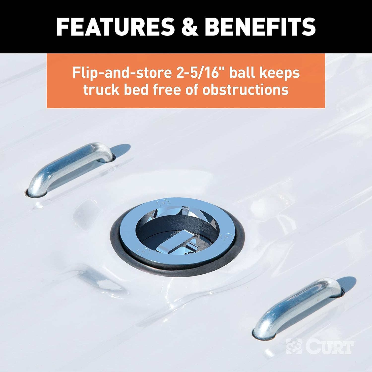 CURT 60607 Double Lock Gooseneck Hitch image number 4