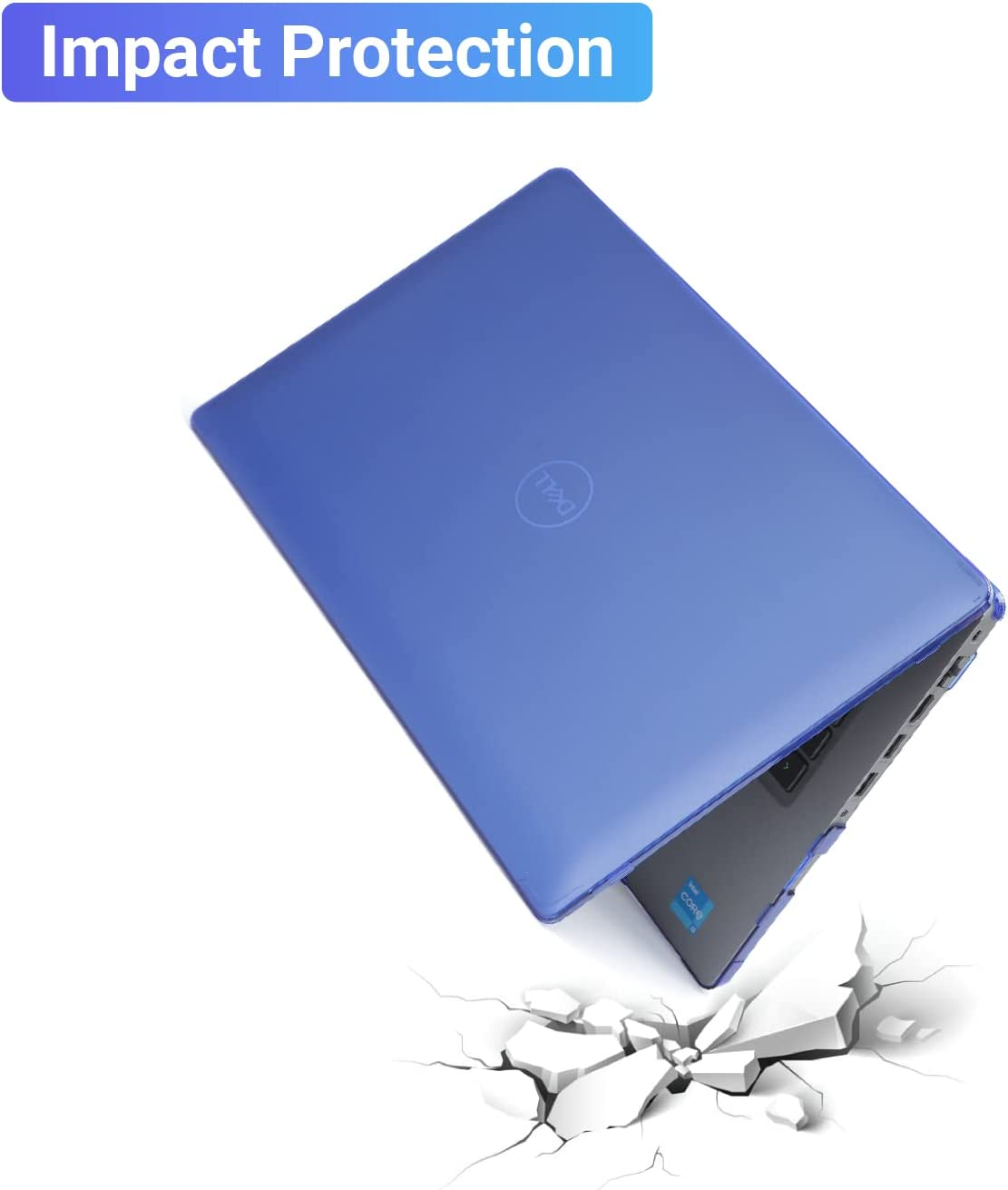 Mcover Case Only Compatible for 2021 ～ 2023 14-Inch Dell Latitude 5420 5430 Windows Notebook PC (NOT Fitting Any Other Dell Models) - Black - Clear image number 7