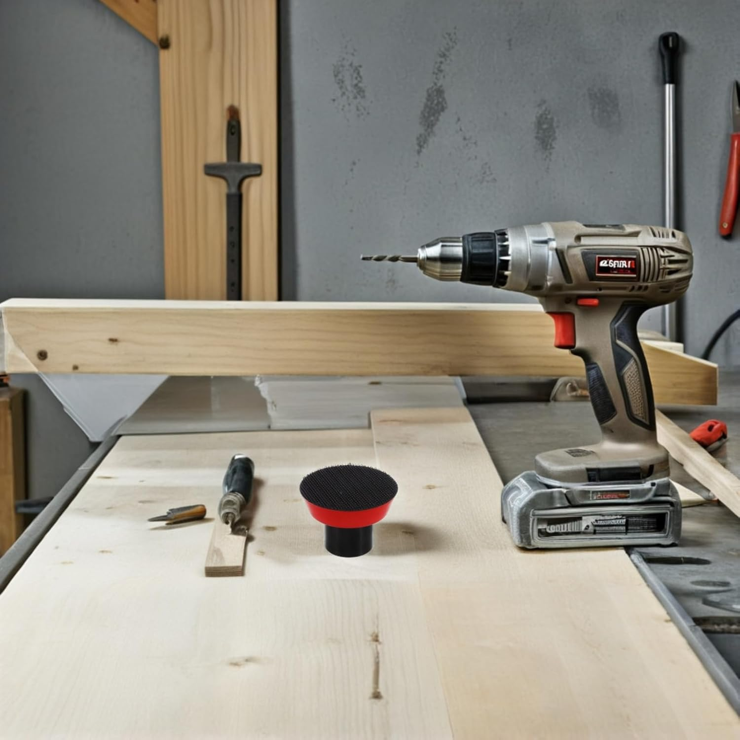 GANAZONO Self-Adhesive Sanding Disc Holder for Angle Grinder Polisher Pad Sponge for Wood Metal Automotive image number 2