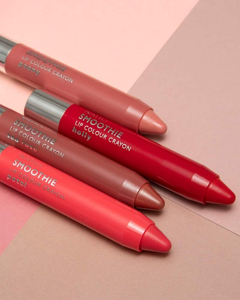 Natio Australia Smoothie Lip Colour Crayon Peony 3G - Hydrating Tinted Lip Balm, Sheer Lip Colour - Cruelty Free image number 4