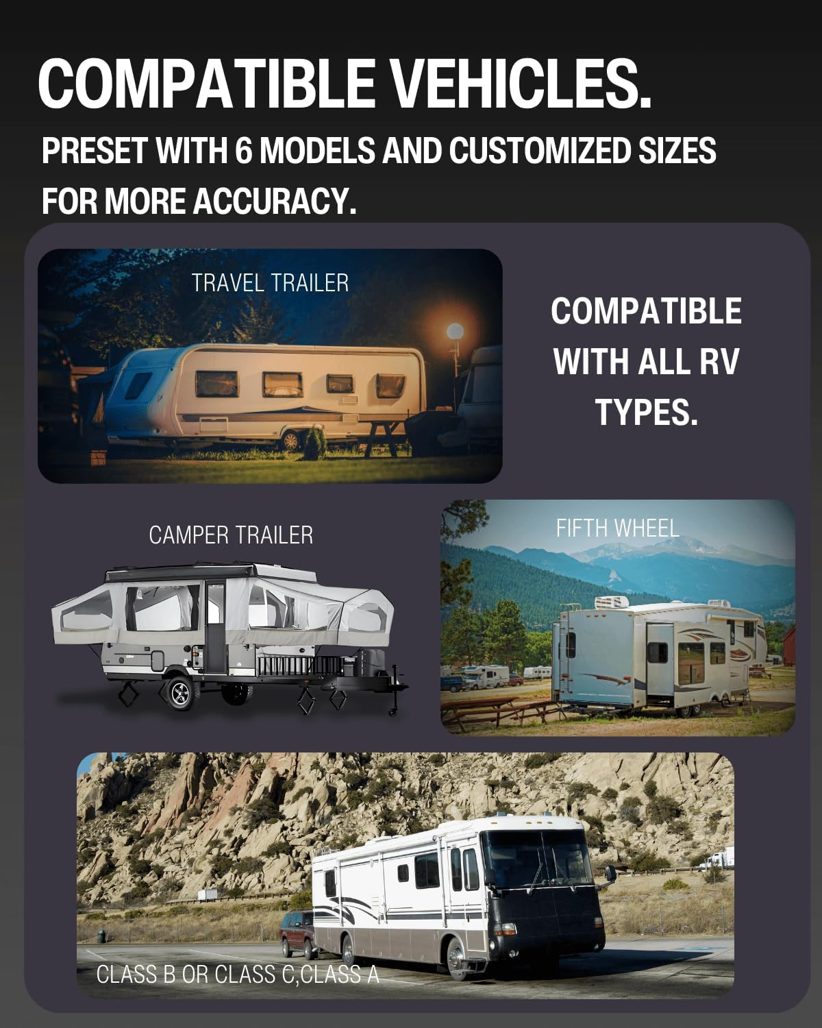 Wireless RV Leveling System by Xparkle,Bluetooth RV Leveler for Campers,User-Friendly Phone App with Real-Time Precise Leveling Measurements, Advanced Wireless Camper Leveler, Included AA Batteries image number 1
