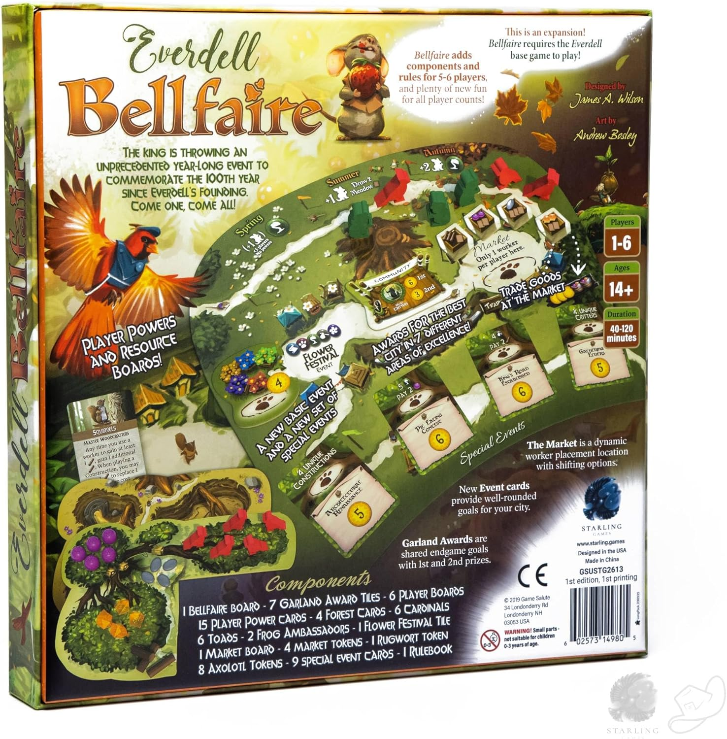 Everdell: Bellfaire - Game Expansion image number 5