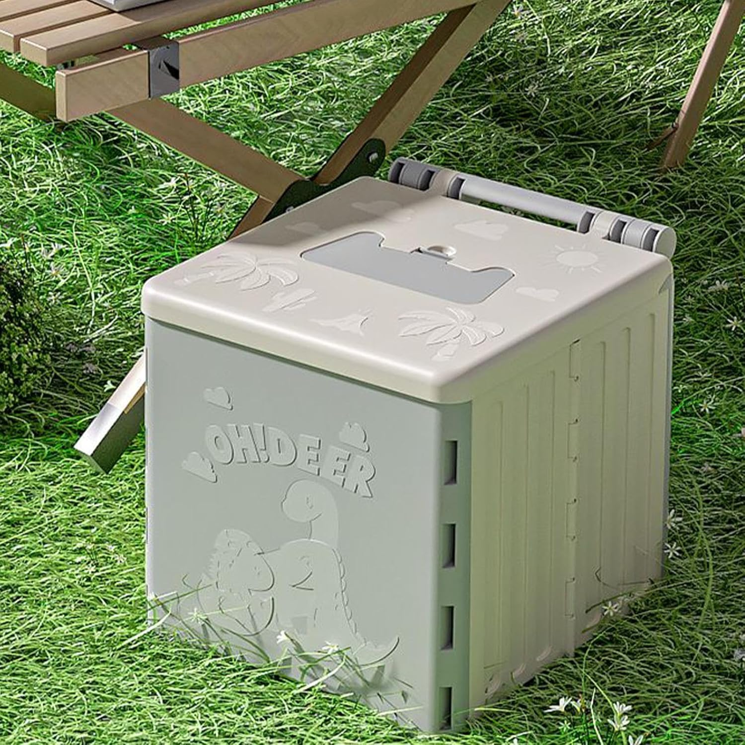 Portable Toilet for Camping,Foldable Outdoor Toilet for Camping | Outdoor Gear Potty Training Seat for Travel RV Beach Fishing Car Hiking Toddler Elderly Men Women