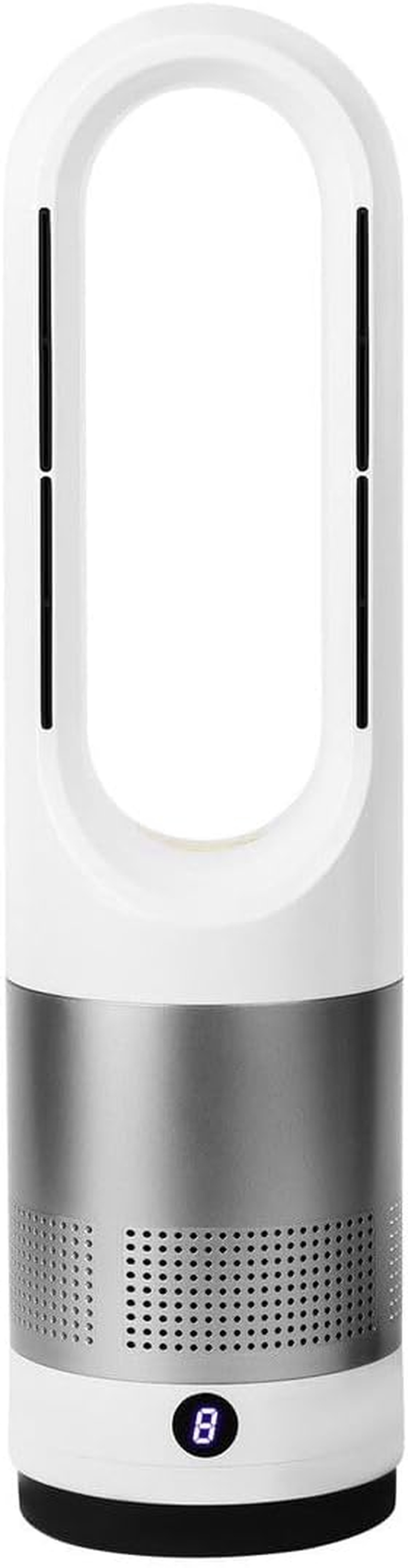 3In1 Tower Fan Heater Cooler Electric Bladeless Oscillating Space Hot Cool Air HEPA Filter Purifier Timer