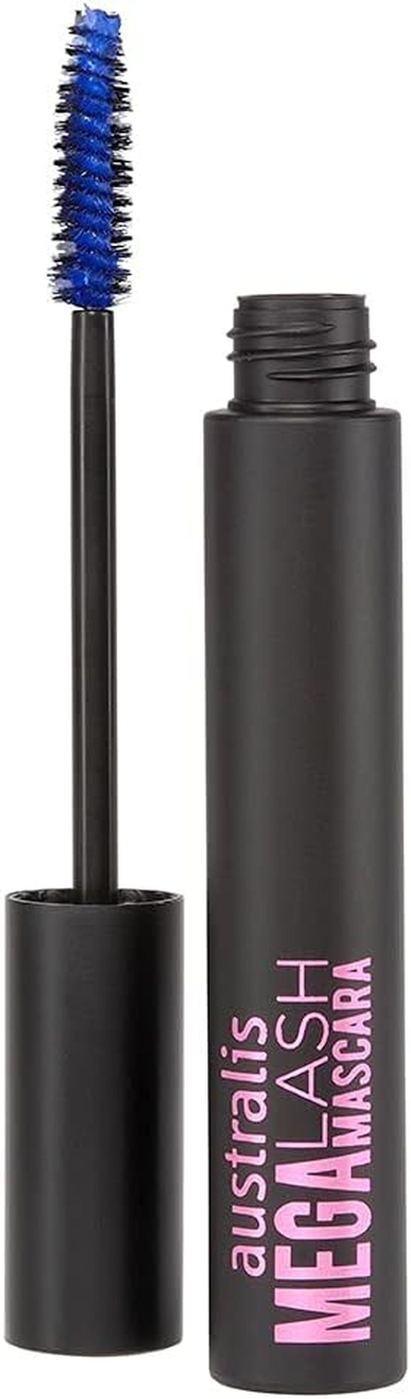 Australis Mega Lash Mascara Eyelash Curling Oil-Free Makeup Cosmetics Beauty - Electric Blue image number 1