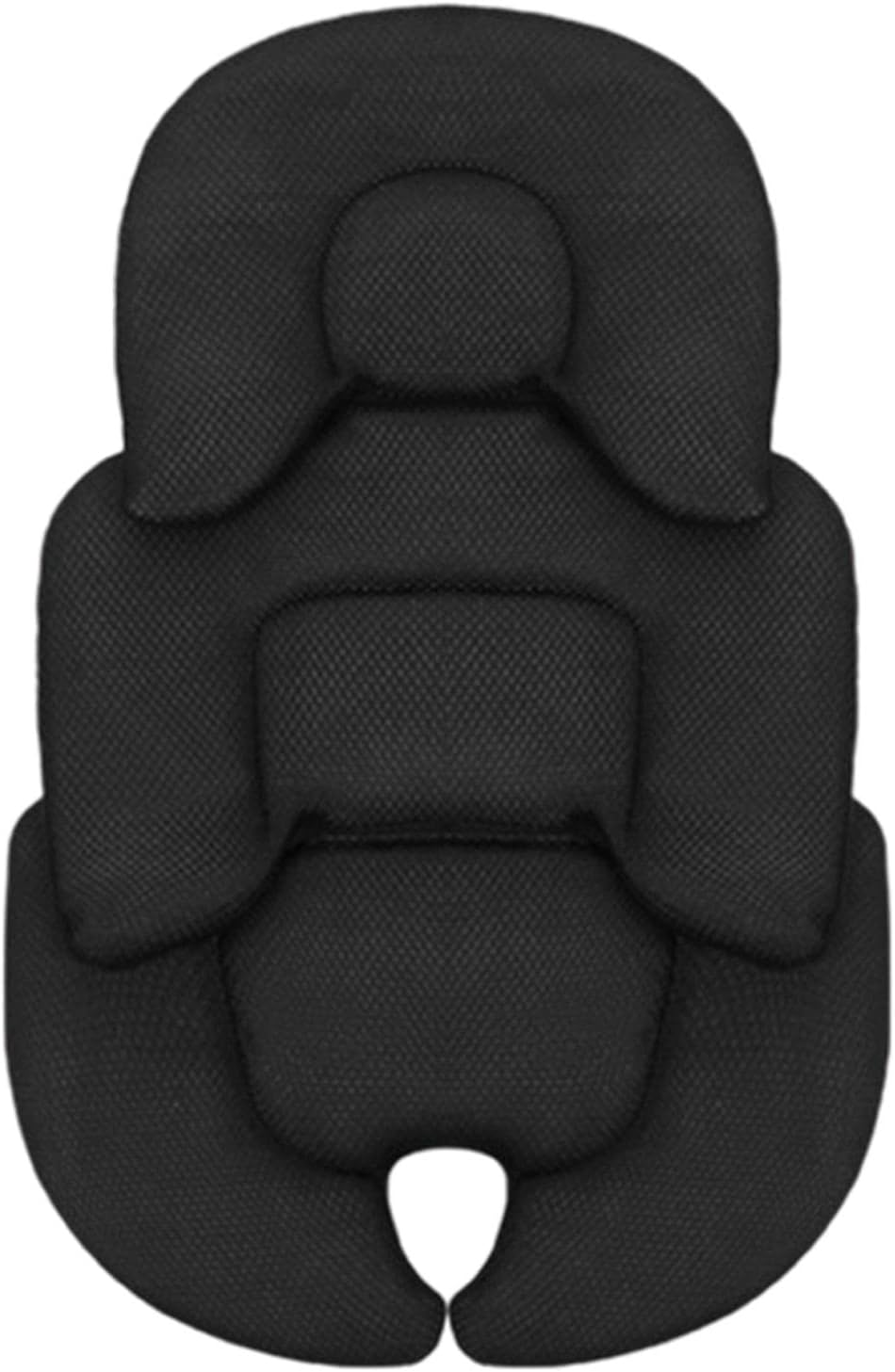 TENOL Stroller Cushion Breathable Insert for Baby Newborn Infant, Black - Black image number 4