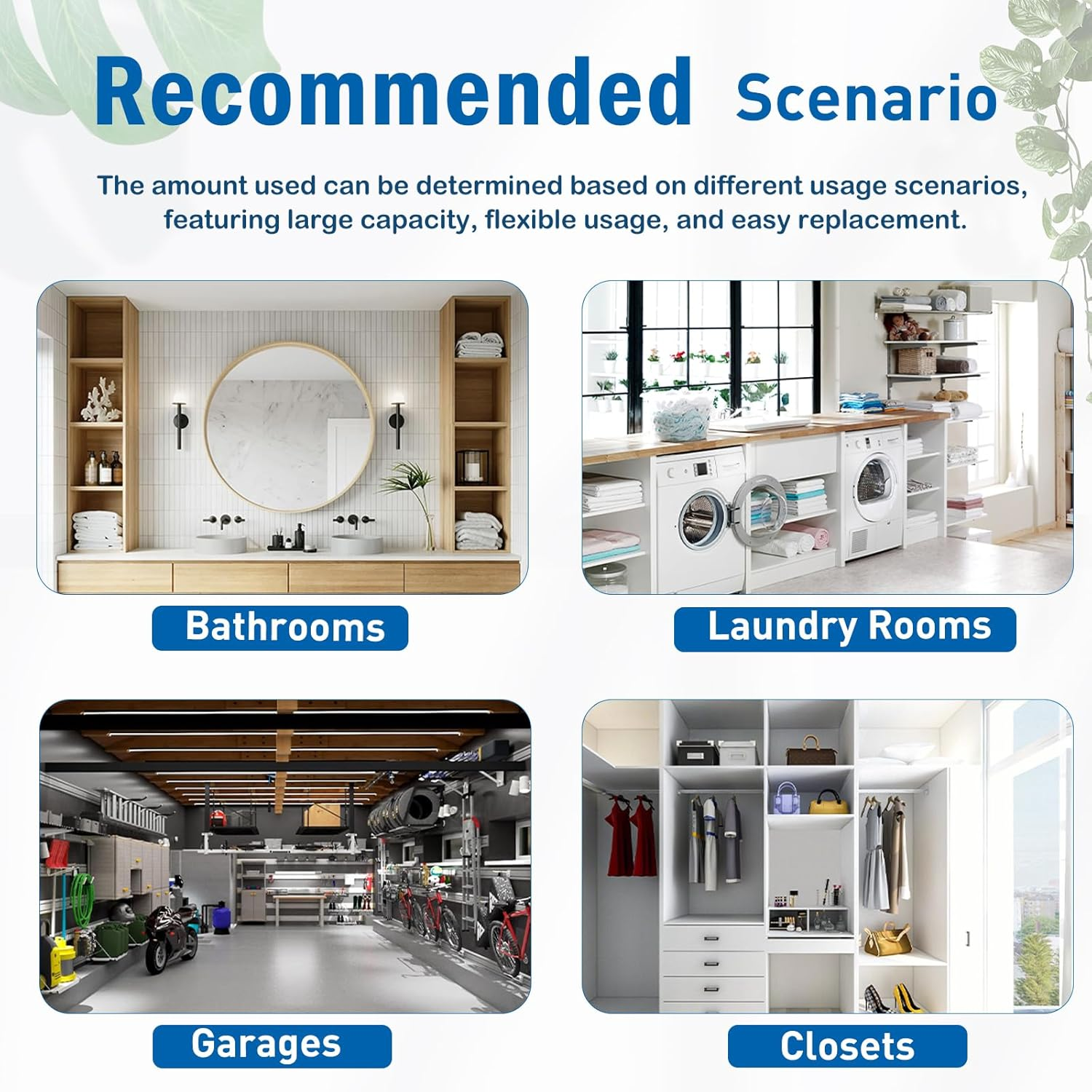 YEATHER 6 Kg Moisture Absorber Super Refill Fragrance Free (13 LBS), Moisture Absorber for Closet Bathroom, Wardrobes, Kitchen, Laundry image number 1