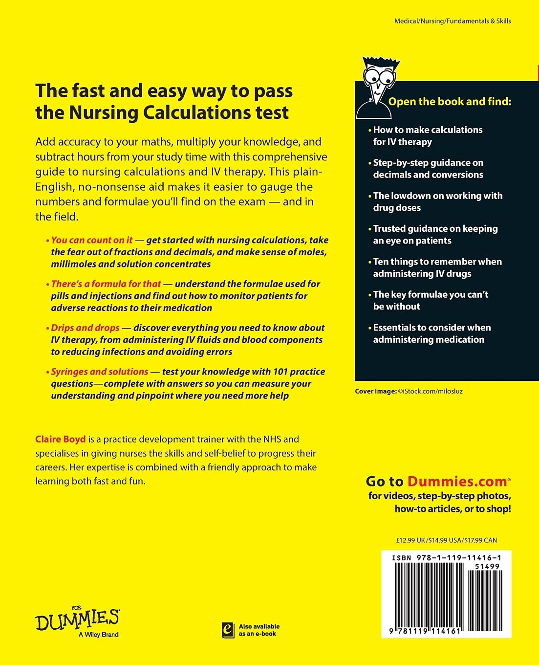 Nursing Calculations and IV Therapy for Dummies, UK Edition image number 2