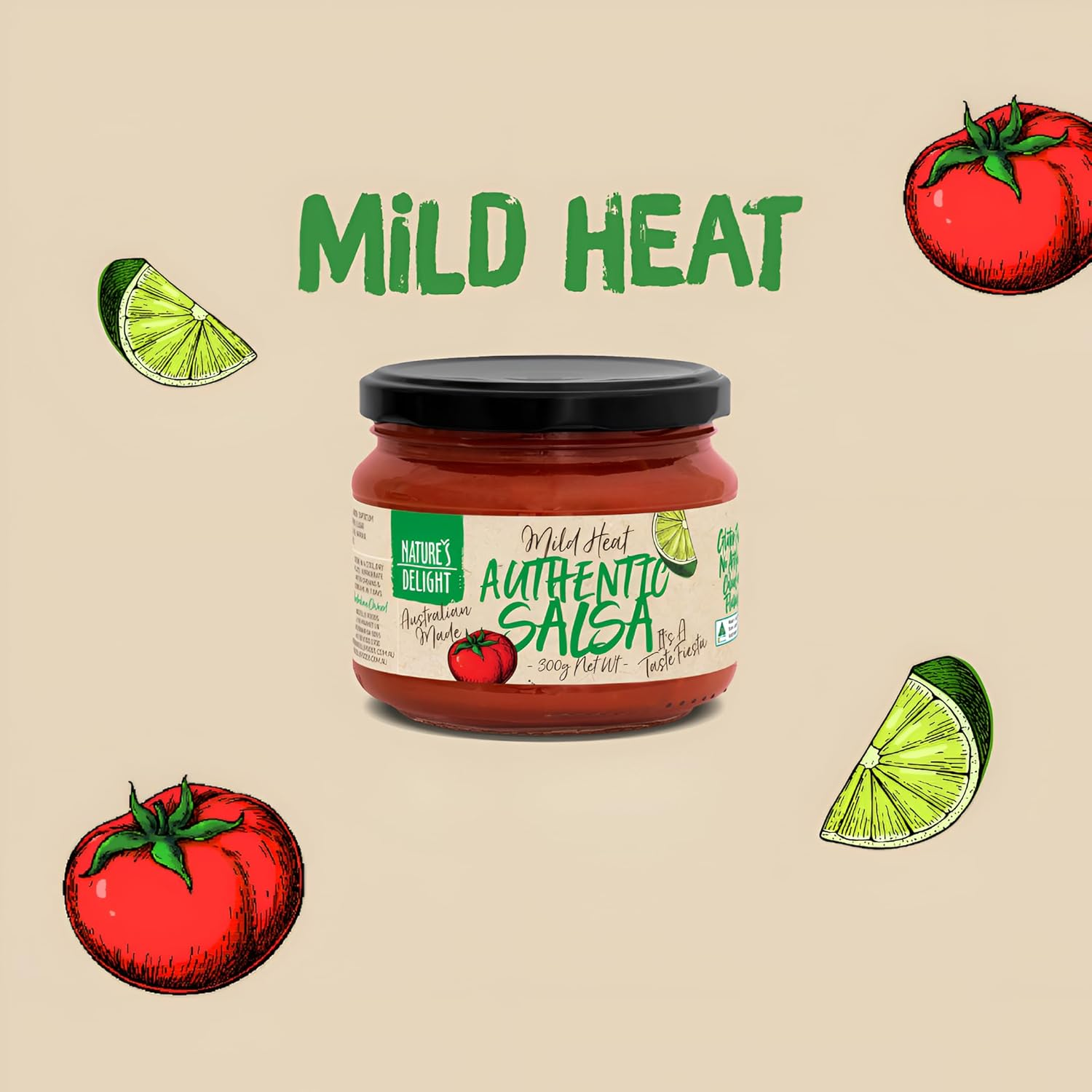 Natures Delight Mild Salsa 300 G image number 6