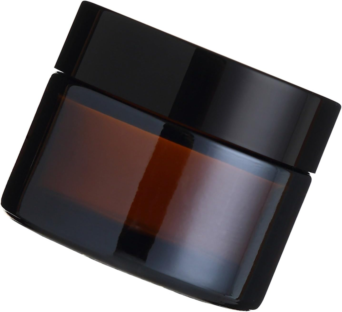 Cosmetic Jar, Brown Light Proof Makeup Sample Container for Cream (30G) image number 5
