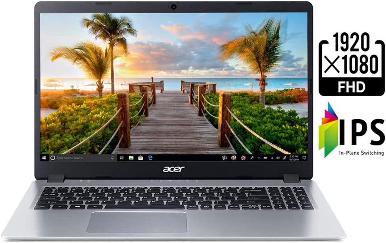 Acer Aspire 5 Slim Laptop, 15.6 Inches Full HD IPS Display, AMD Ryzen 3 3200U, Vega 3 Graphics, 4GB DDR4, 128GB SSD, Backlit Keyboard, Windows 10 in S Mode, A515-43-R19L, Silver image number 4