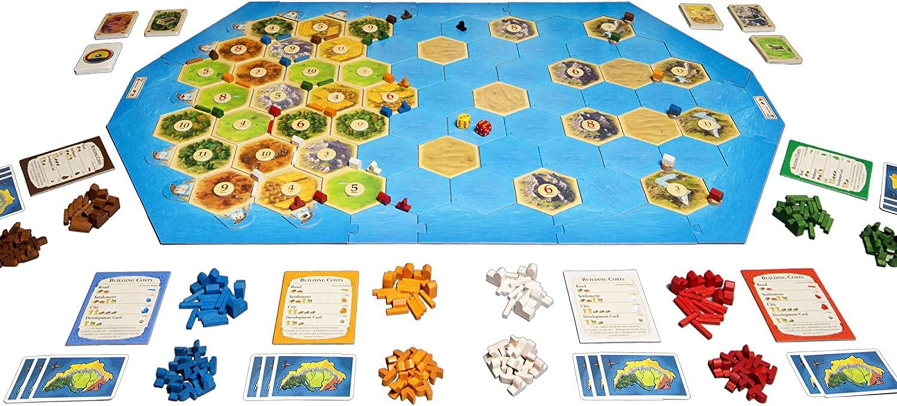 Catan Seafarers 5-6 Player Extension Board Game image number 2