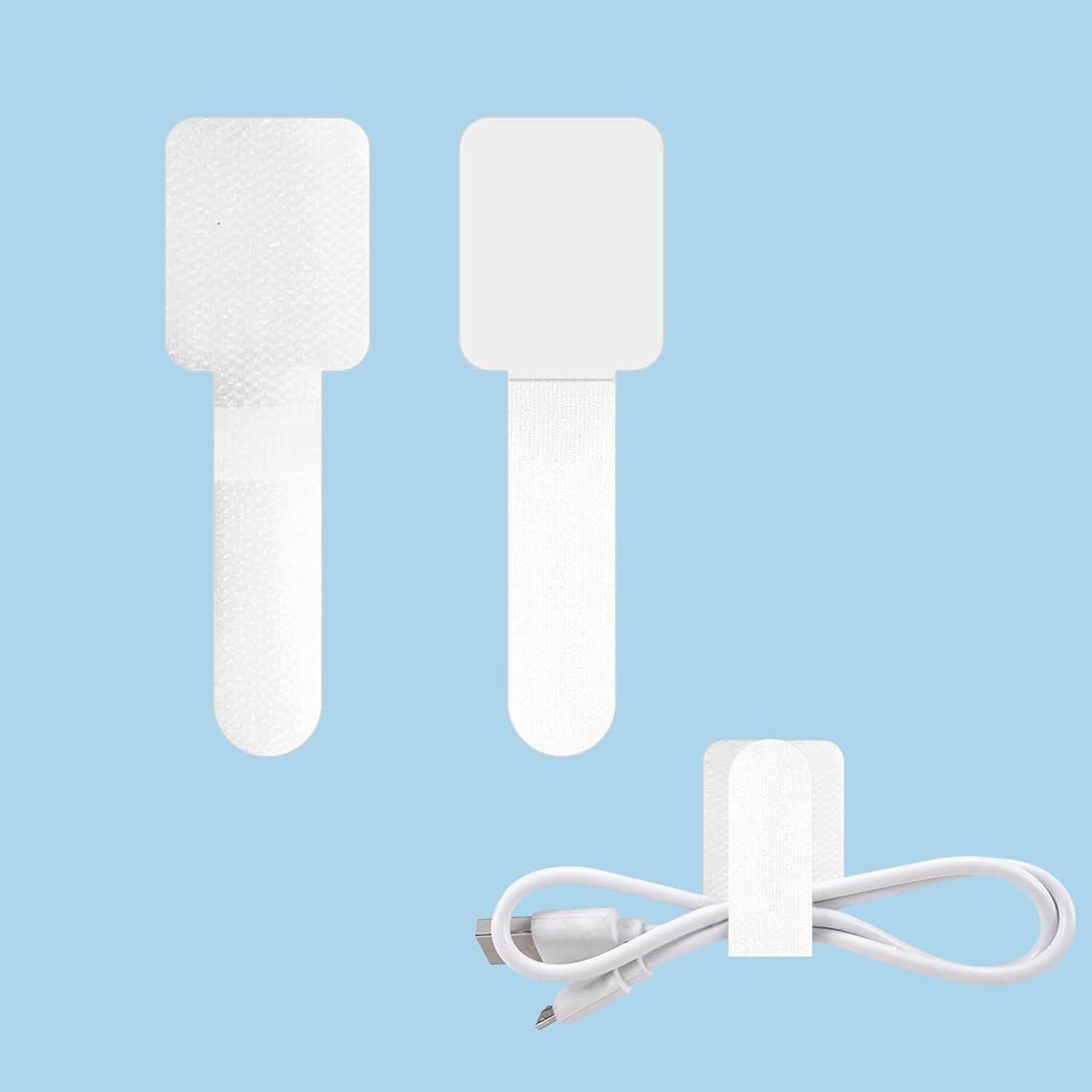 Jurcicat Pack of 100 Cat Net for Balcony, No Drilling, Outdoor Adhesive Hooks, Fixation for Balcony Net for Cats, Cat Net Attachment (Without Cat Net) image number 2