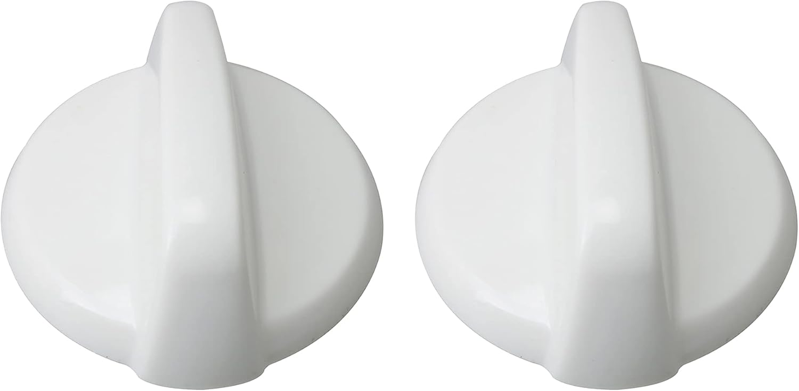 BQLZR 5.6X5X2.3Cm Stove Knob Replacement Accessories WB03T10282 Pack of 2 White image number 3
