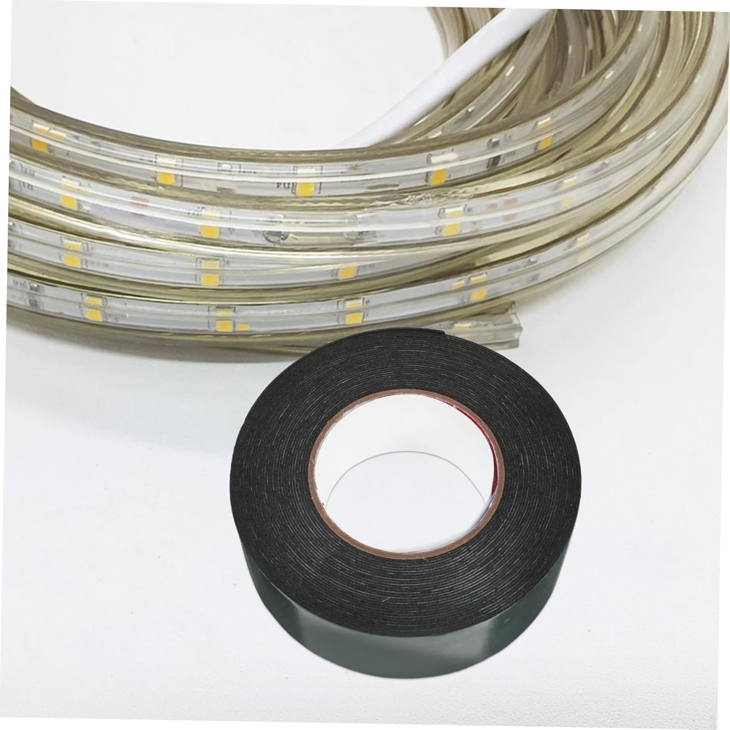 Zerodeko Double Sided Adhesive Foam Tape Black Heavy Duty Mounting Tape Easy Install For image number 2