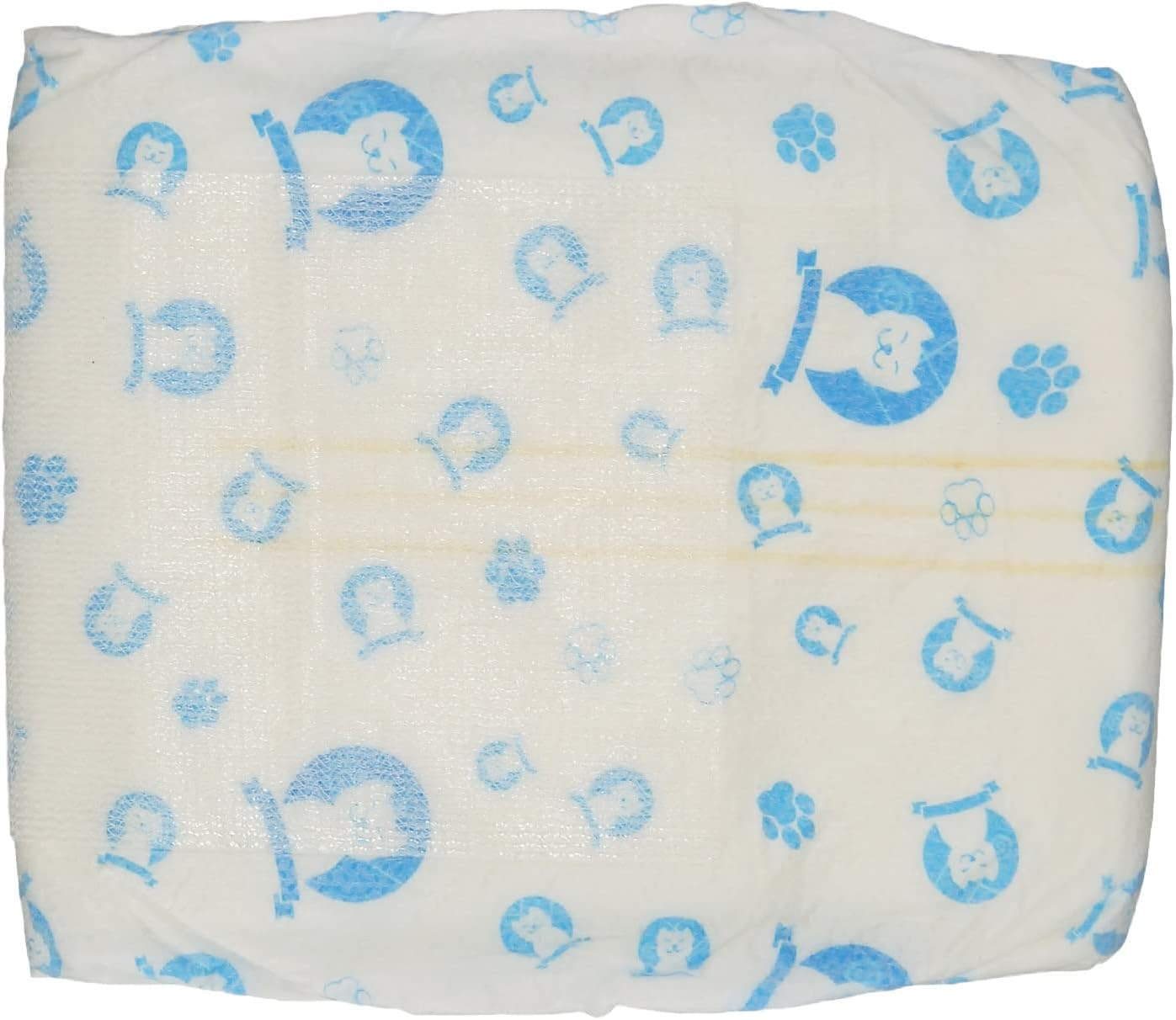 Disposable Dog Diapers, Soft Secure Fit Disposable Dog Wraps Absorbent for Incontinence for Male Dogs for Dog Training to Recover after (S) image number 3
