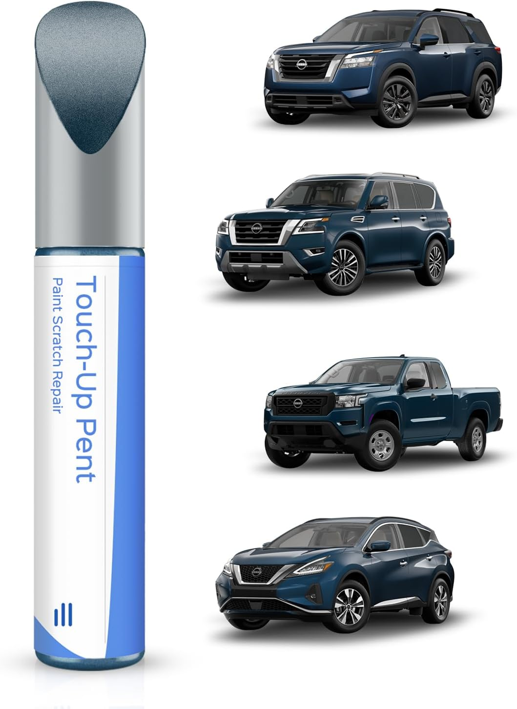 QAB Pearl White Tricoat Touch up Paint Compatible with Nissan Exact Match Chips and Nicks Touch Up