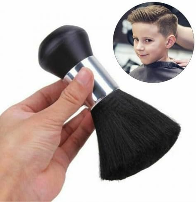 2 Pcs Neck Duster Barber Brush, Hairdresser Neck Brushes Barber Brush, Soft Hair Cutting Brush, Barber Brushes for Neck Hair Removal for Salon, Household, Hairdressers image number 2