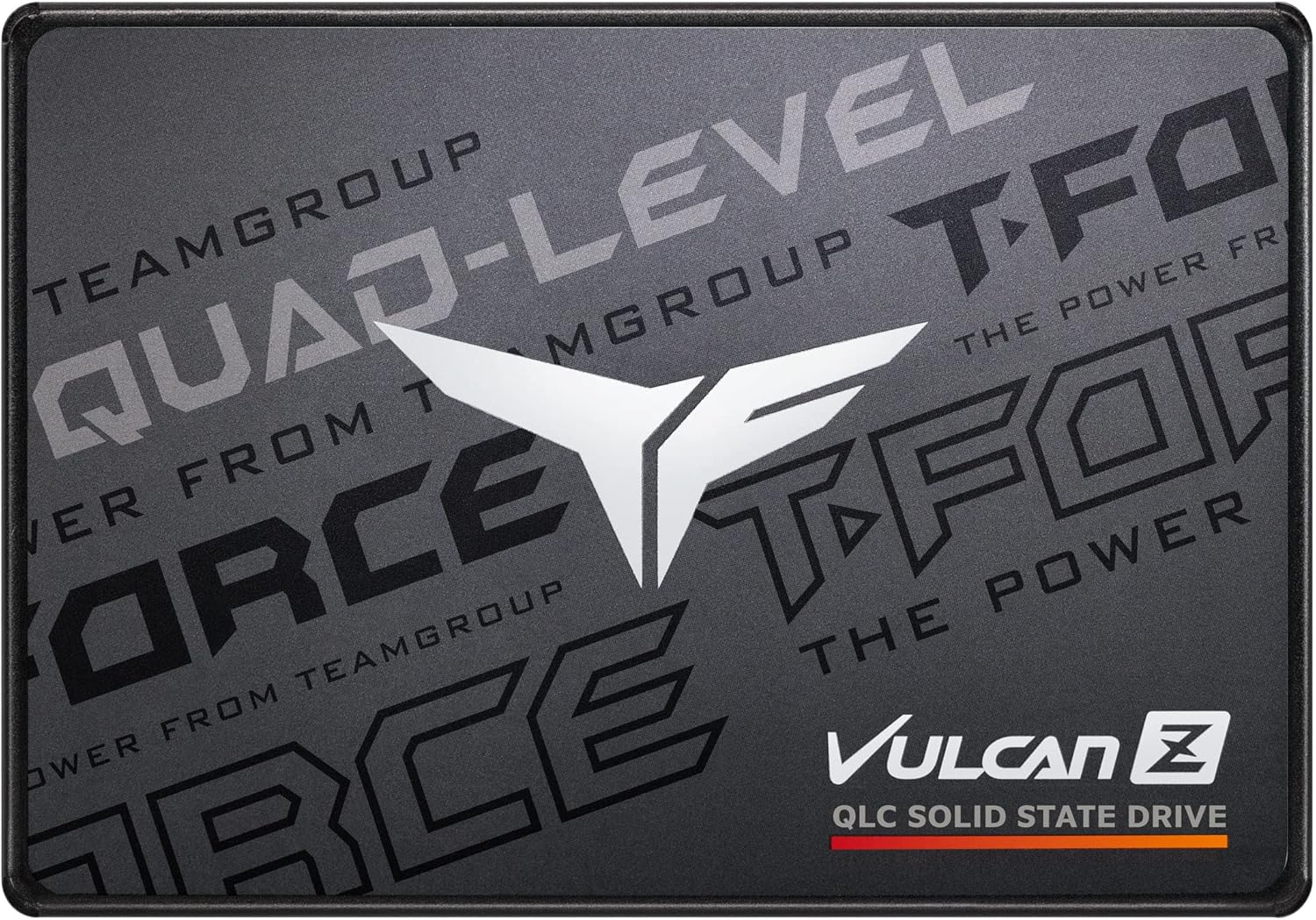 TEAMGROUP T-Force Vulcan Z 4TB SLC Cache 3D NAND QLC 2.5 Inch SATA III Internal SSD (R/W Speed 550/510 Mb/S) T253TY004T0C101 image number 3