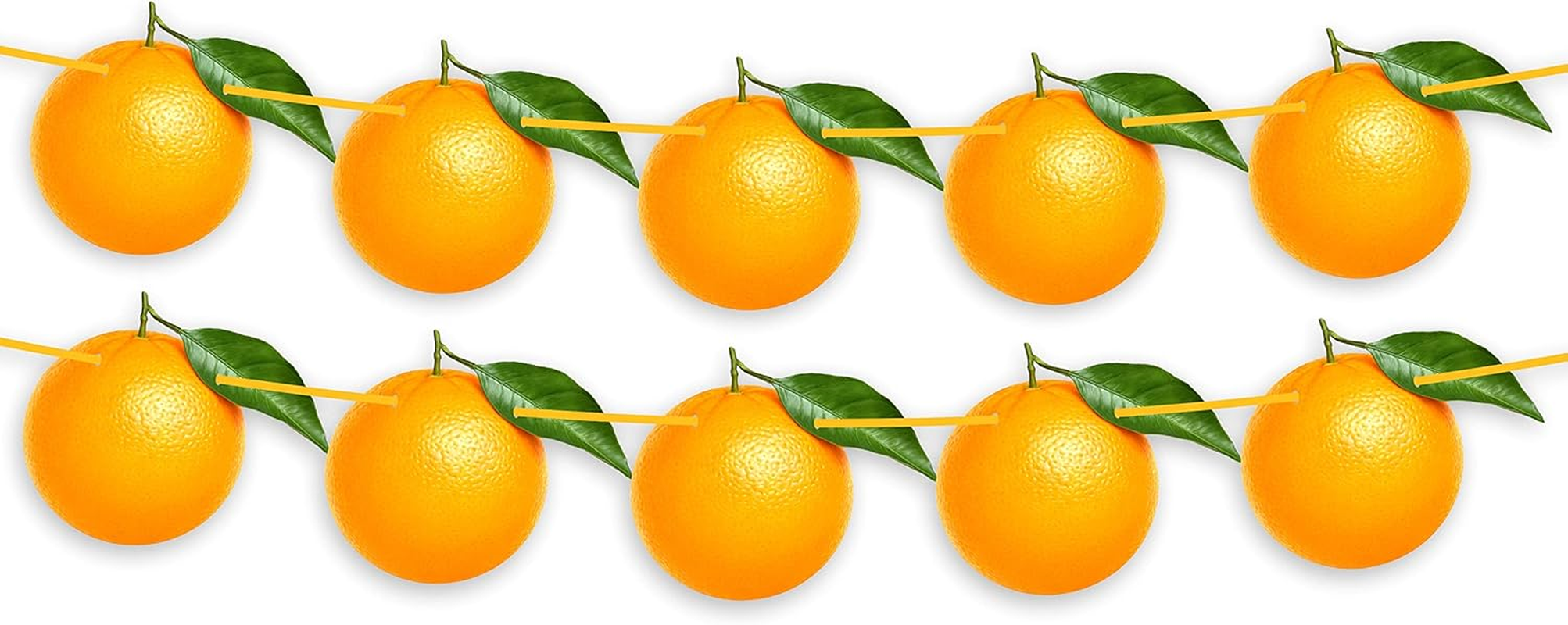 Orange Garland Decoration image number 6