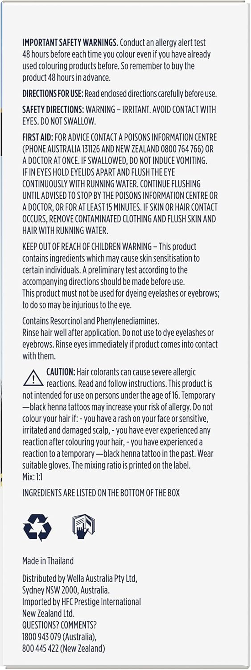 Clairol Nice 'N Easy Permanent Hair Colour 2 Natural Black, 100% Grey Coverage, Natural Looking Hair Colour image number 4