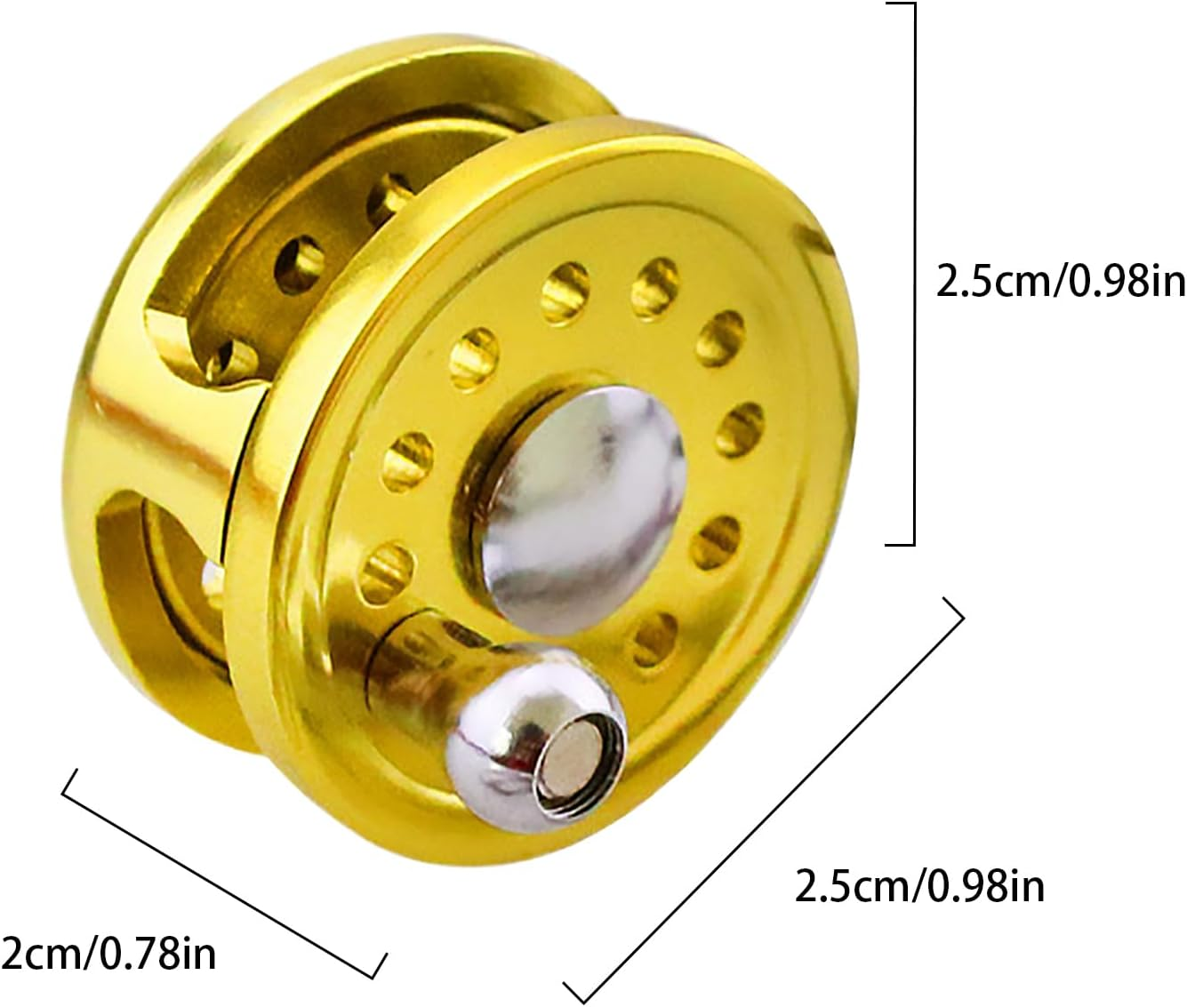 Keychain Rings | Fishing Reel Metal Key Chain - Reel Drum Keyring Bag Charm | for Wallet Luggage Purse Phone Handbag Home Car Travel Party Office School Angler Women Men