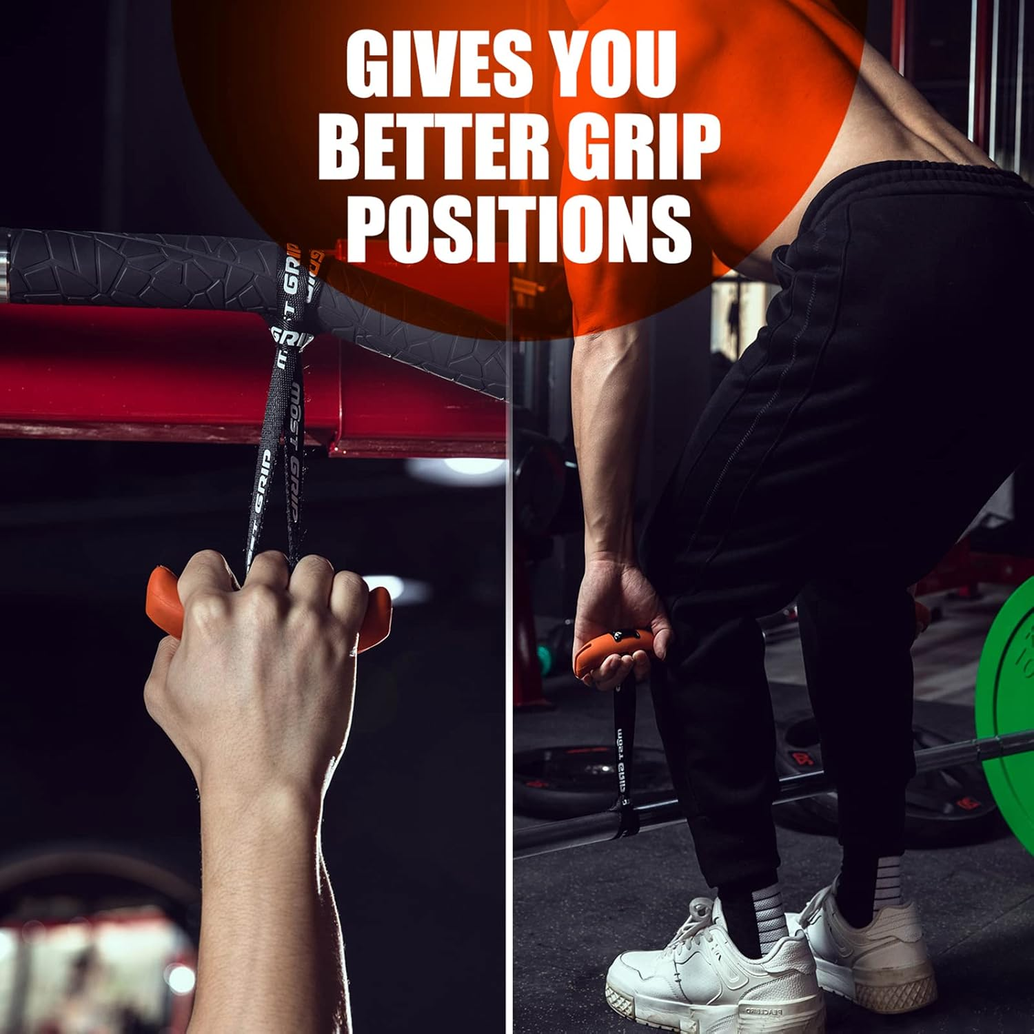 Kcross Pull up Handles Resistance Band Handles Exercise Neutral Tranining Grip Workout Handles