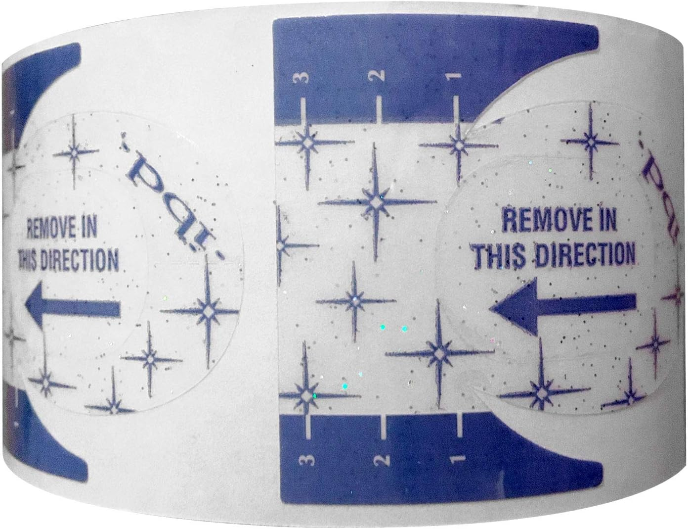 IBD False Nail Clear Gel Nail Forms, 250 Count