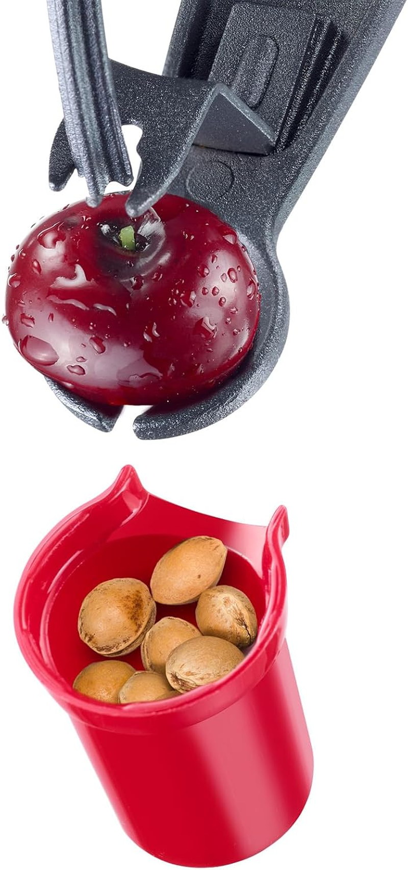Westmark Cherry Pitter Kerni - Award Winning Tool for Easy Cherry Pitting - Ideal for Cakes and Sweet Snacks with Fresh Cherries - Aluminium image number 3