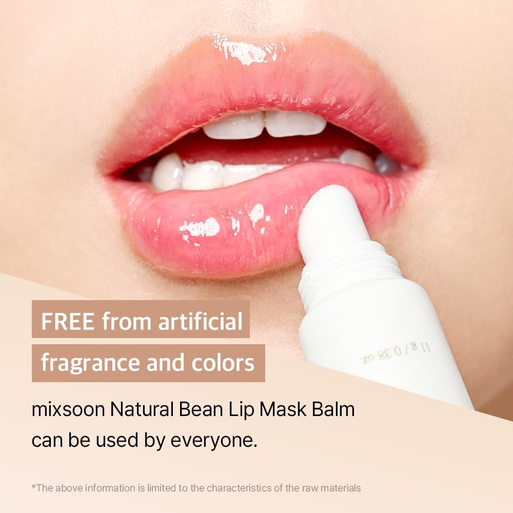 Mixsoon Natural Bean Lip Mask Balm image number 2