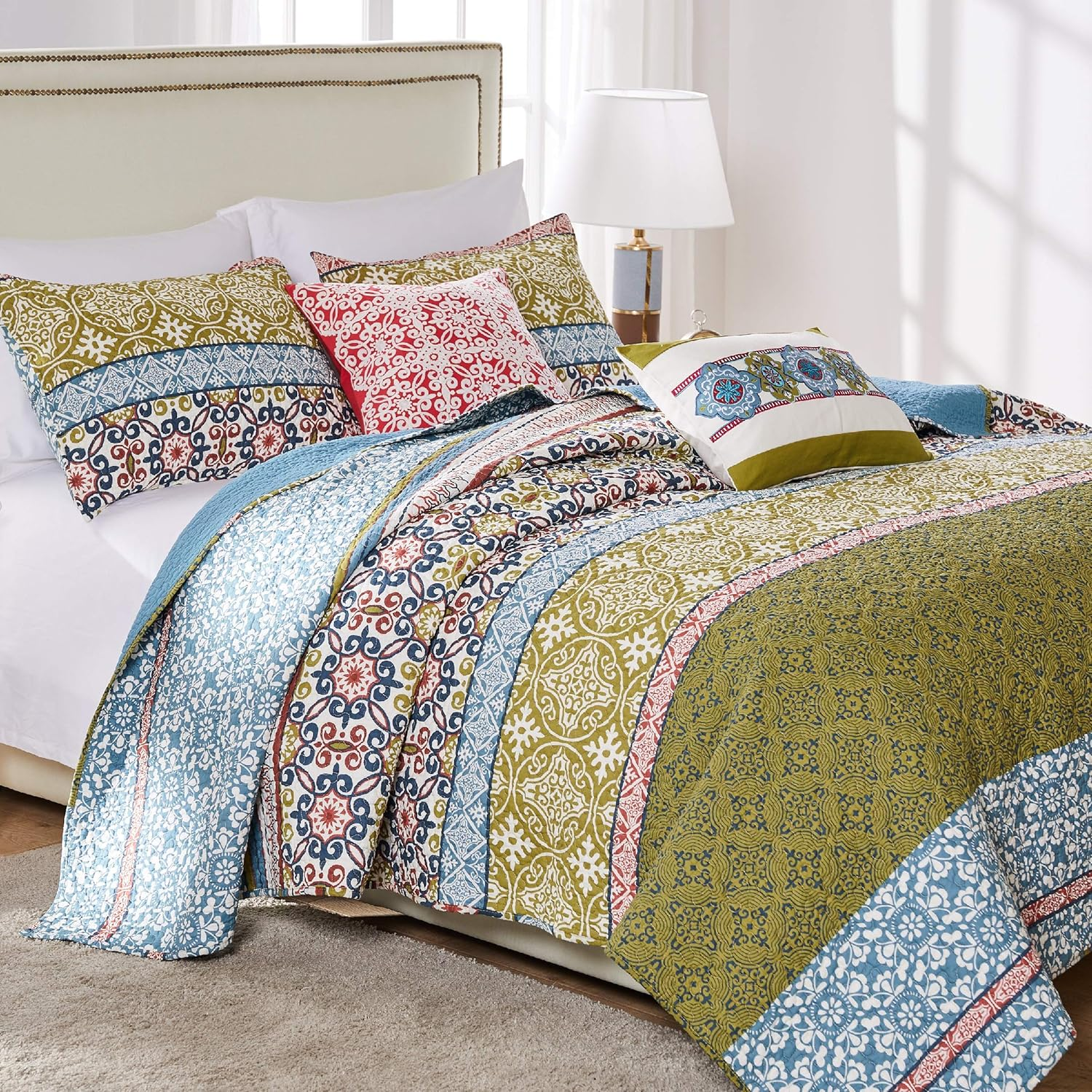 Greenland Home Shangri-La Quilt Set image number 3