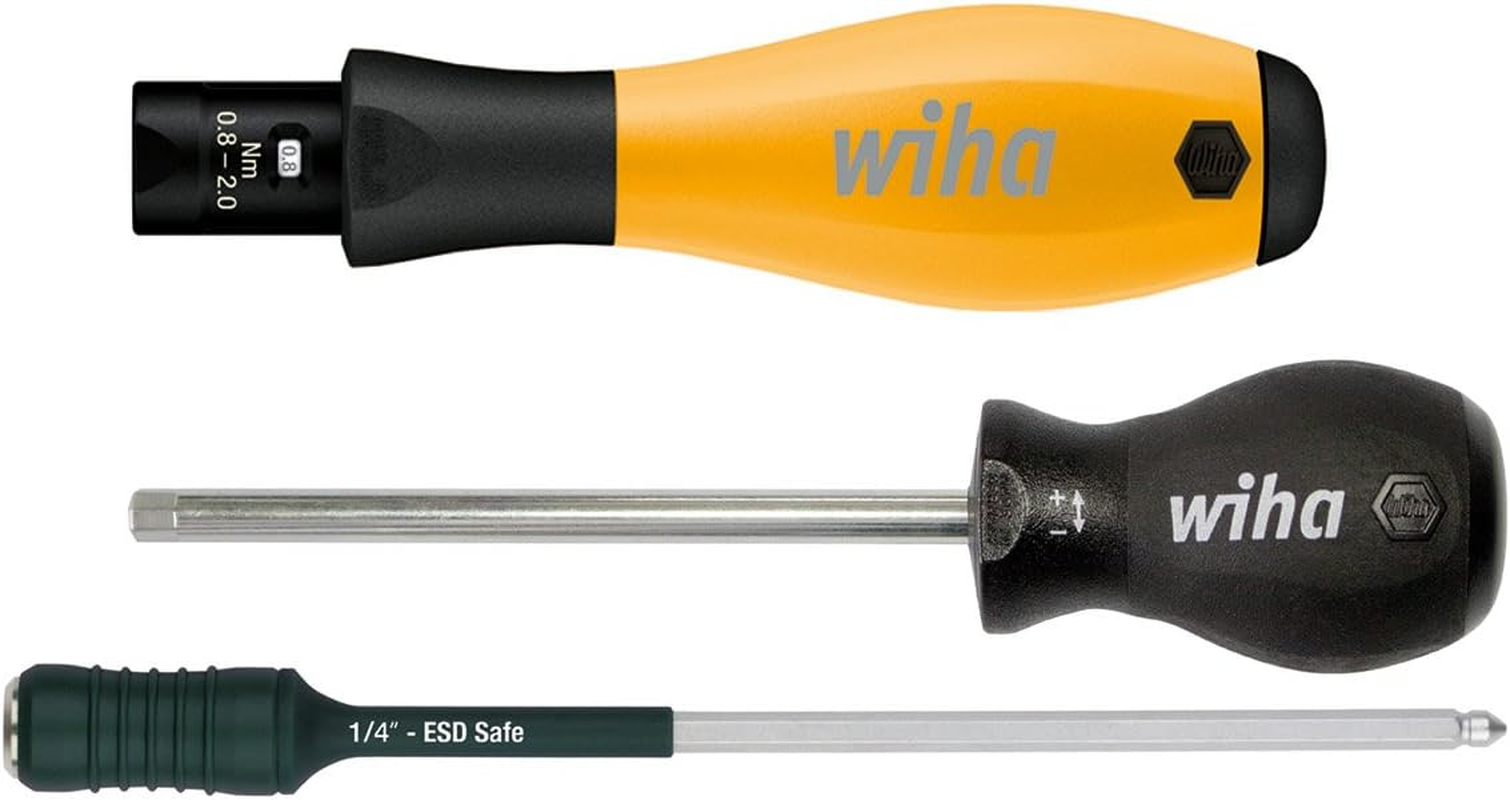 Wiha 28824045"- S ESD Torque Screwdriver, Multi-Colour, 0.04-0.46 N M image number 2